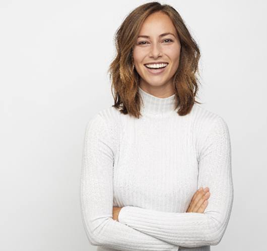 smiling woman