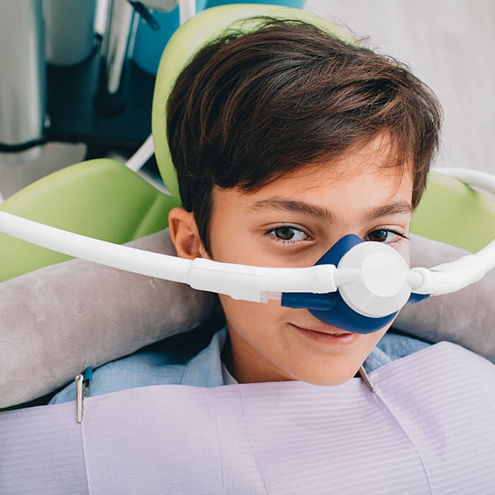 child under nitrous oxide sedation