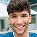 Young man with healthy smile