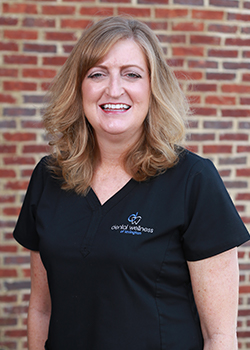 Dental hygienist Kathy